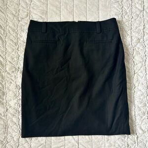 Black Ann Taylor Loft pencil skirt